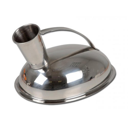 Plain Stainless Steel Urine Pot, Feature : Durable, Light Weight