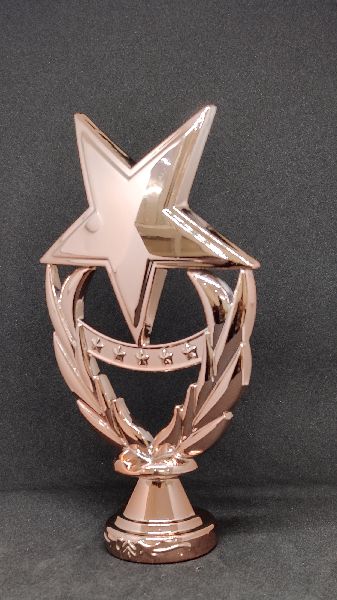 FLAMBOYANT Polished ZINC ALLOY COPPER FLAG, for Gifting, TROPHY MANUFACTURING, Size : 15CMX8.5CMX1CM