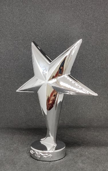 Zinc alloy silver small star, for Gifting, TROPHY ACCESSORIES, Feature : Attractive Designs, Dust Proof