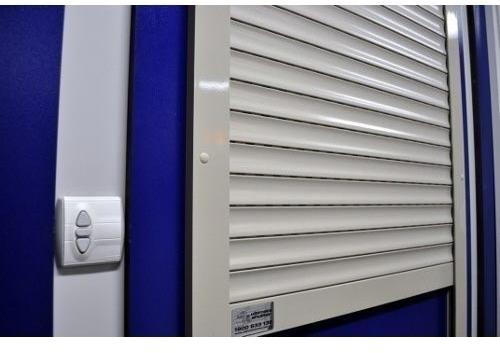 Polished Stainless Steel Electronic Rolling Shutter, Shape : Rectangular