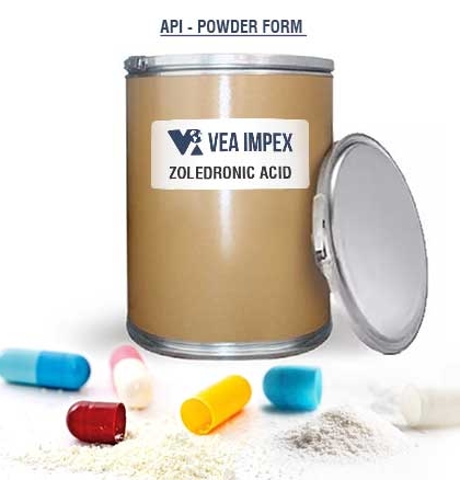 Zoledronic Acid, Form : Powder