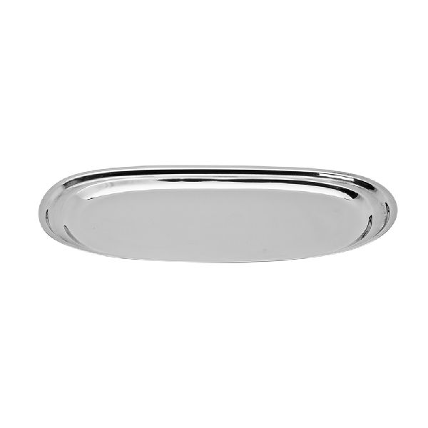Plain Stainless Steel Salad Tray, Size : Standard