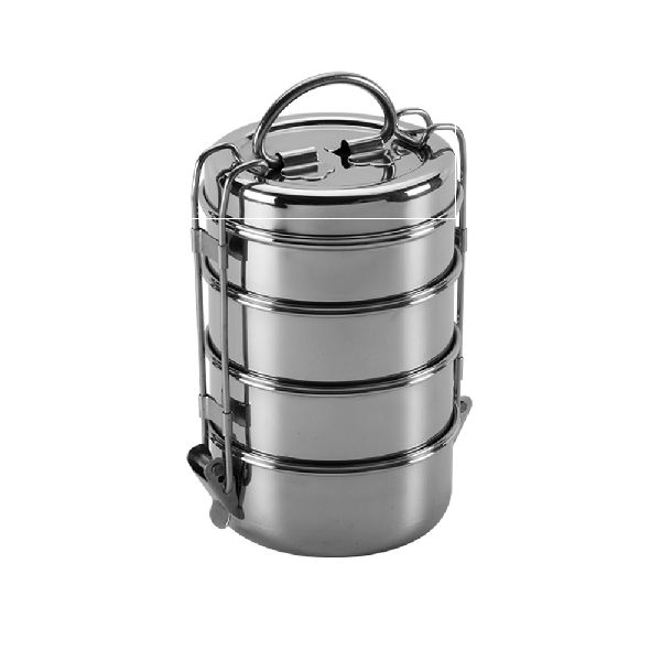 Stainless Steel Wire Tiffin with Plate