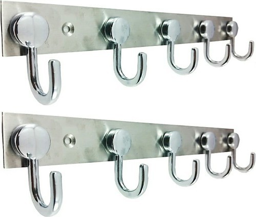 Polished Plain Mild Steel Wall Hanger, Style : Classy