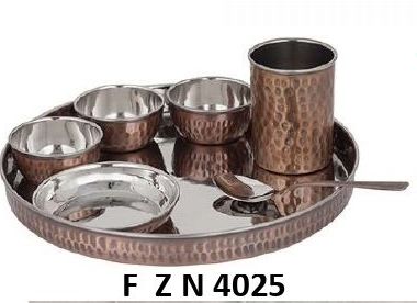 Bronze Thali Set