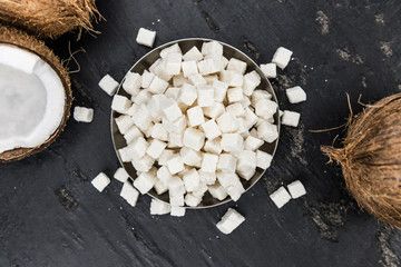 IQF/Frozen Tender Coconut Dices, Taste : Sweet