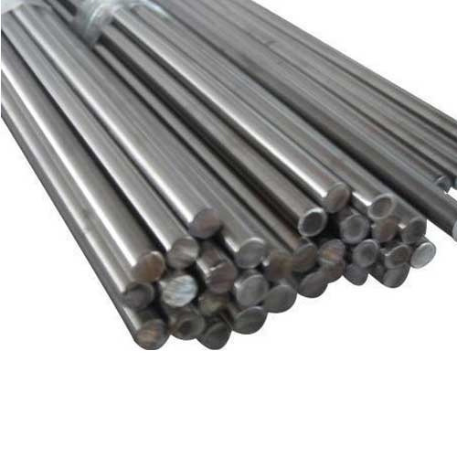 Polished Round Stainless Steel Rod, for Industrial, Color : Grey