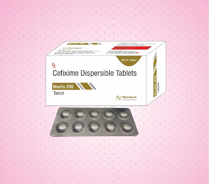 200mg Cefixime Dispersible Tablets