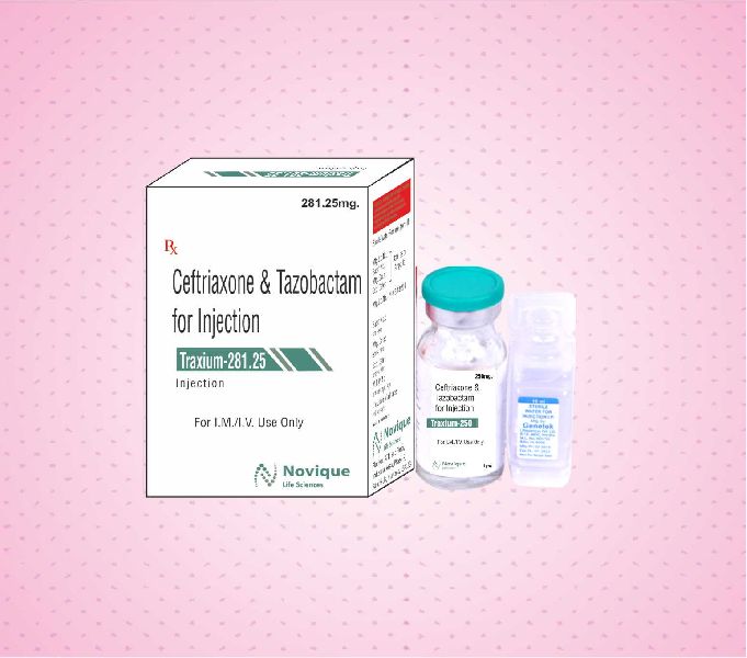 Novique Ceftriaxone & Tazobactam Injection