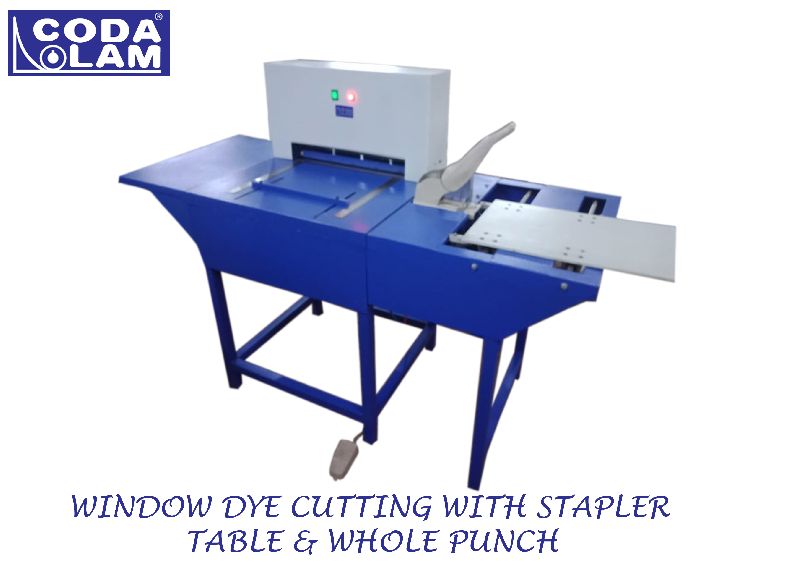 Stapler Table and Whole Punch Window Dye Cutter