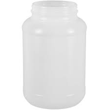 Plastic HDPE Wide Mouth Jars
