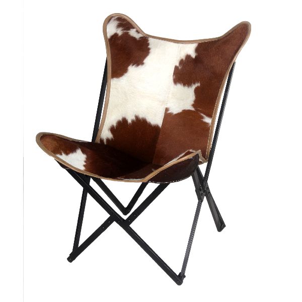 Leather Butterfly Chair, Color : Multicolor