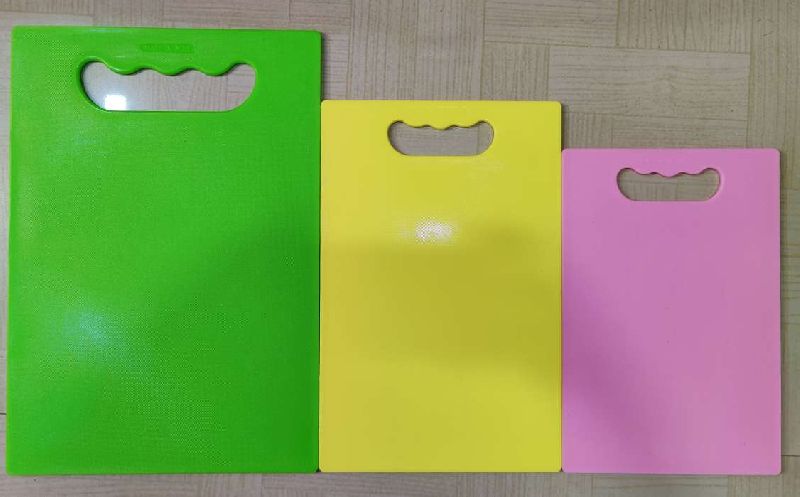 Rectangular Plastic Chopping board Virgin Material, for Kitchen, Pattern : Plain