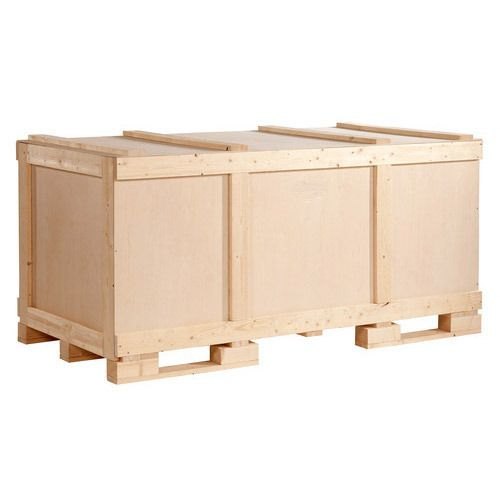 Rectangular Polished Termite Proof Wooden Box, for Industrial, Style : Modern