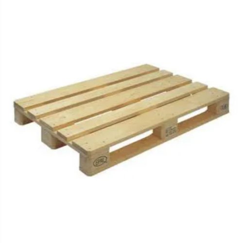 Rectanglular Wooden Euro Pallet, for Industrial, Feature : Loadable