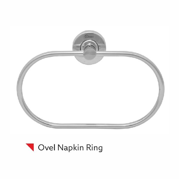 Leezen Full Oval Napkin Ring, Size : Standard