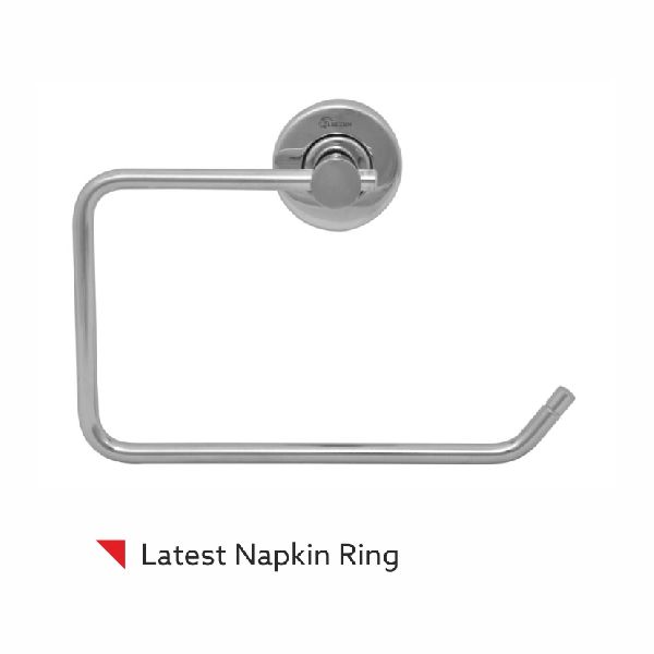 Stainlees steel Latest Napkin Ring, Color : Grey