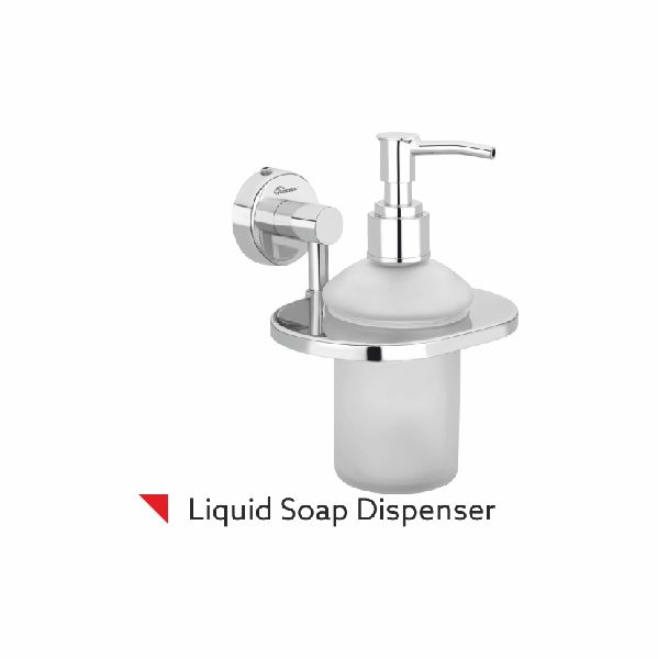 Leezen Oval Liquid Soap Dispenser, Color : Grey