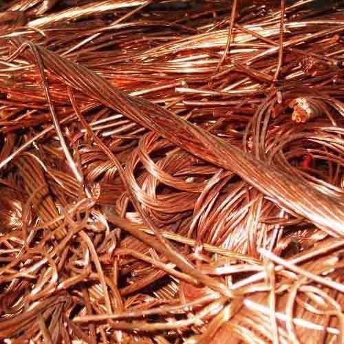 Copper Electric Wire Scrap, for Electrical Industry, Foundry Industry, Color : Brown