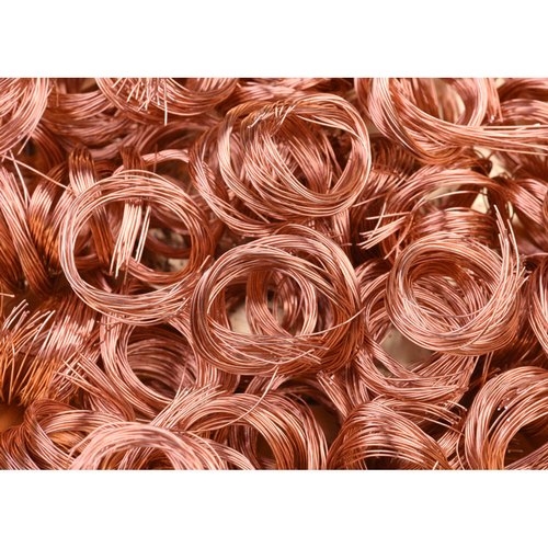 Pure Copper Wire Scrap, for Electrical Industry, Foundry Industry, Color : Brown