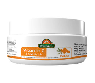 Vitamin-C Face Pack De Tan, Packaging Type : Plastic Jar