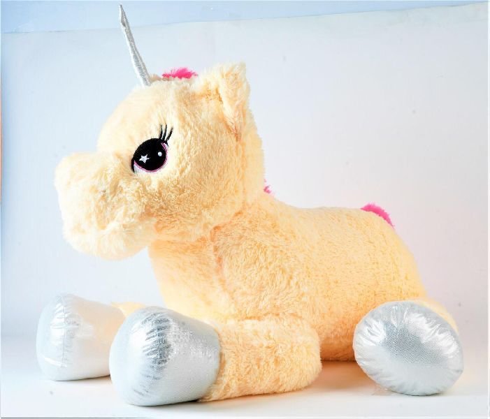 Cotton Stuff Toy Unicorn, For Baby Playing, Feature : Attractive Look, Colorful Pattern, Light Weight