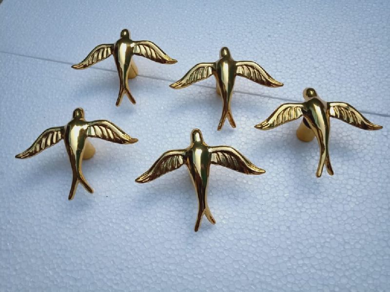 Polished Metal Flying Bird Wall Decor, Style : Modern