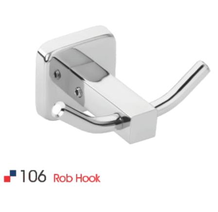 Stainless Steel Double Robe Hook, for Bathroom Fittings
