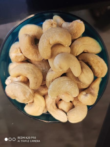 Roasted and Salted Cashew Nuts, for Food, Snacks, Sweets, Packaging Type : Pouch, Pp Bag, Sachet Bag