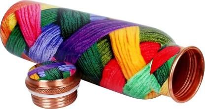 Q7 Screw Cap Copper Water Bottle, Certification : ISO 9001:2008 Certified