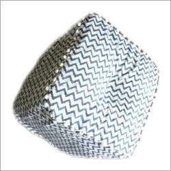 Hand Block Printed Pouf Cover, Overall Dimension : 40mmx49mmx84mm