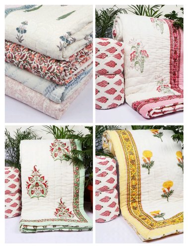 Reversible Block Print Quilt