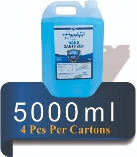 Handster Hand Sanitizer 5 ltr, Certificate : FDA Certified