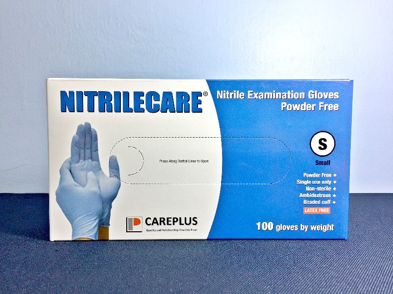 NITRILECARE Powder Free Nitrile Examination Gloves