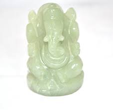 Ganesha Gemstone Figure