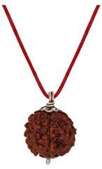 Natural Wood Bead Rudraksha Pendant, for Religious, Variety : 1-5Mukhi, 5-10Mukhi