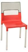 Plastic Dining Chair, Color : Multicolor