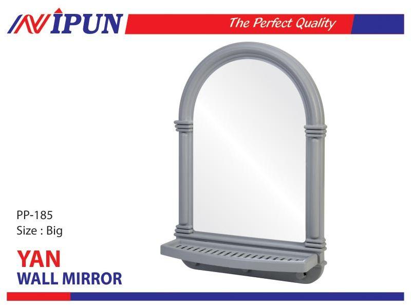 PLASTIC MIRROR FRAME YAN BIG, for Household, Hotels, Bathroom, Furniture, Mounting Type : Wall Mounted