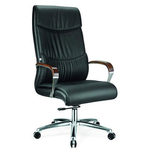 Office Revolving Chair, for Company, Shops, Color : Black
