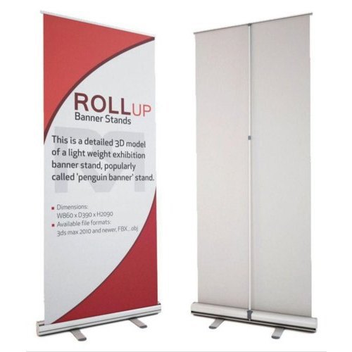 Rectangular Roll Up Standees, for commercial, Feature : Easy To Fold, Good Quality
