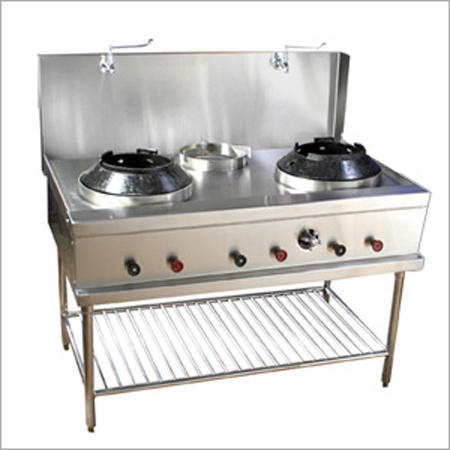 GALAXYA INDUSTRIES Stainless Steel Two Burner Gas Stove, for 001, Feature : Best Quality
