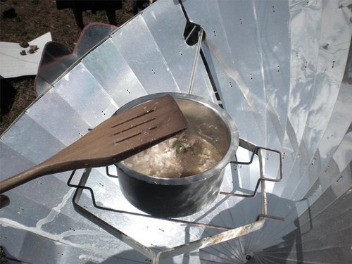 Solar Dish Cooking Stove