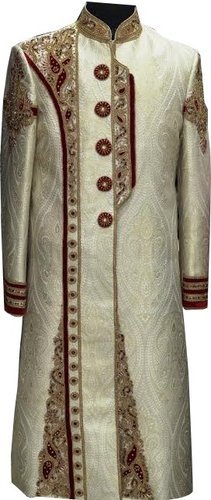 Embroidered Men Traditional Sherwani, Size : Small, Medium, Large, XL
