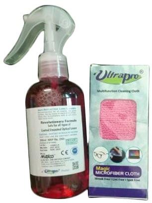 Ultrapro Lens Cleaning Kit,, Size : 200 ml (Capacity)