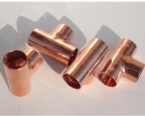 Copper Tee, Size : 6mm to 150 mm