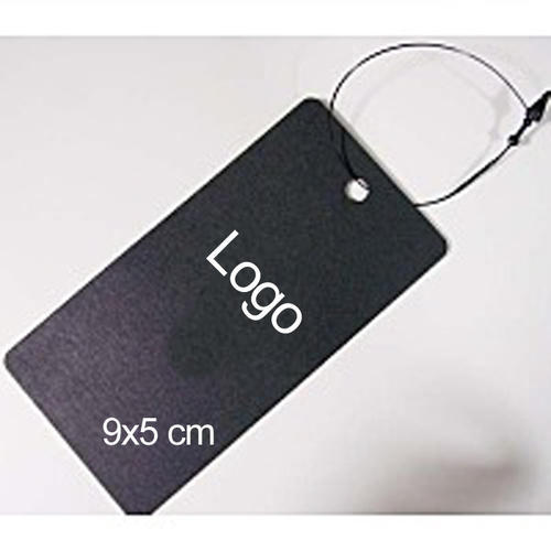 Rectangular Kraft Paper Garment Tags, Feature : Good Quality, Pattern ...