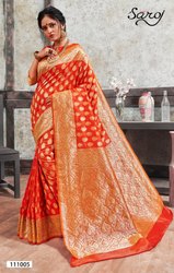 Banarasi Silk Saree, Occasion : Wedding