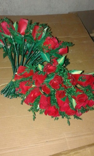 Dry rose flower, Color : Red, yellow, pink