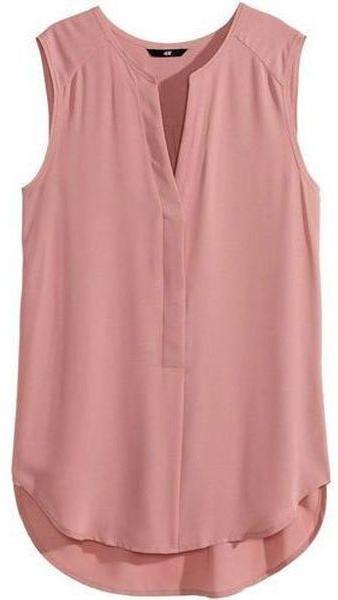 Plain Ladies Sleeveless Top, Feature : Easy Washable