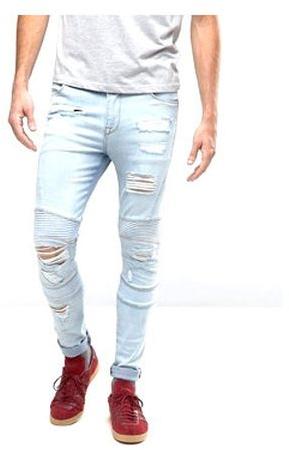 Mens Ripped Jeans, Feature : Color Fade Proof